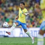 Lateral Matheuzinho em campo, convocado para a Seleção no amistoso contra a Austrália