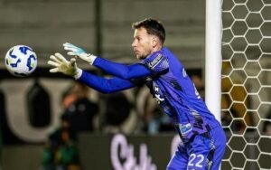 Goleiro Neto, perto de acertar com a Juventus, em jogo pelo Botafogo