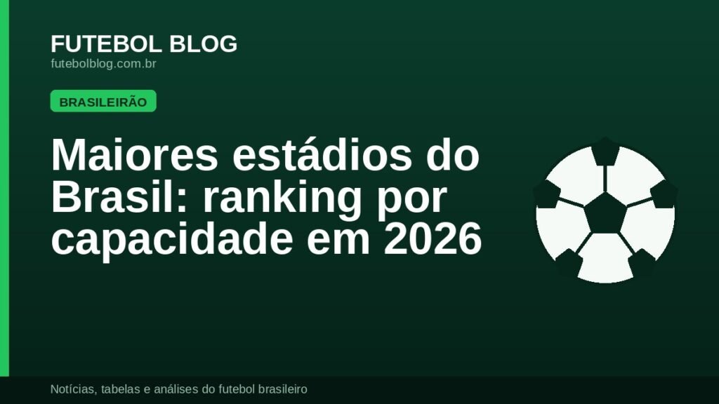 Maracanã lotado em dia de jogo, primeiro colocado no ranking dos maiores estádios do Brasil