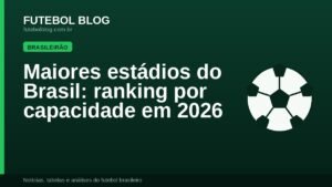 Maracanã lotado em dia de jogo, primeiro colocado no ranking dos maiores estádios do Brasil
